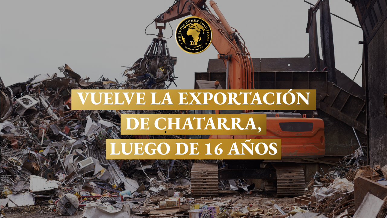 Exportación de chatarra