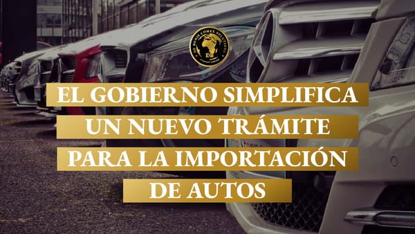 El Gobierno simplifica un nuevo trámite para la importación de autos