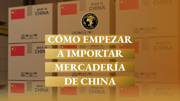 Cajas de envío con la leyenda “Made in China” apiladas en un depósito, ilustrando el proceso de importar mercadería desde China.
